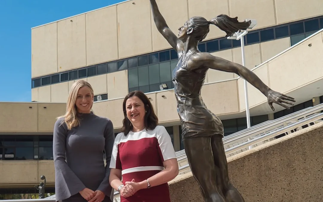 Laura Geitz Sporting Statue