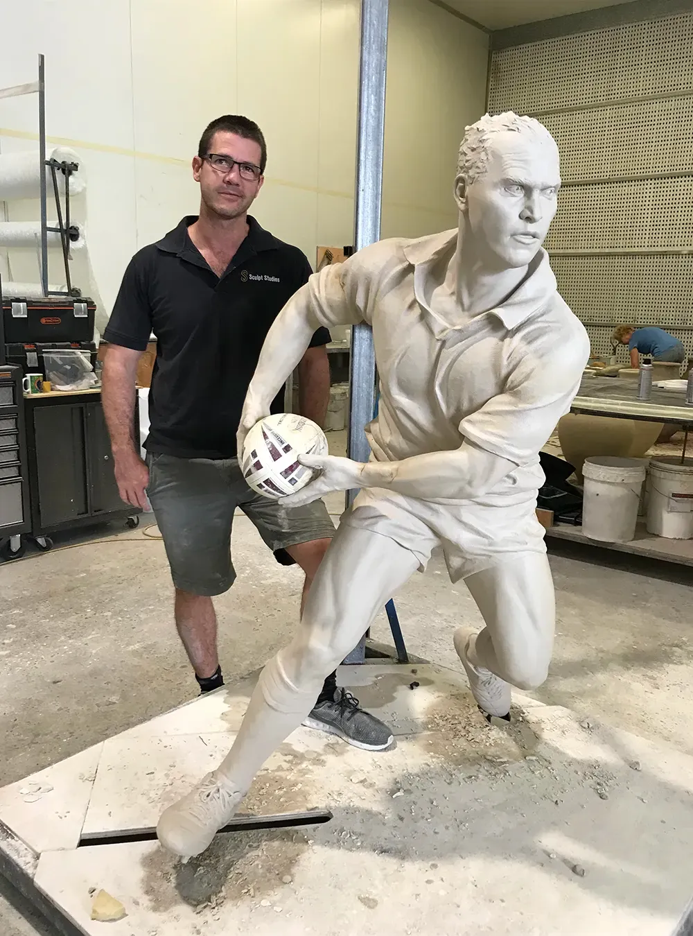Allan Langer Tribute Statue