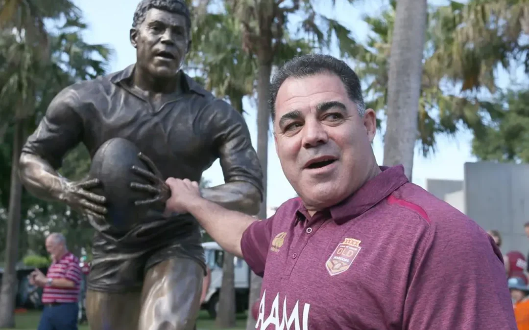 Mal Meninga Tribute Statue
