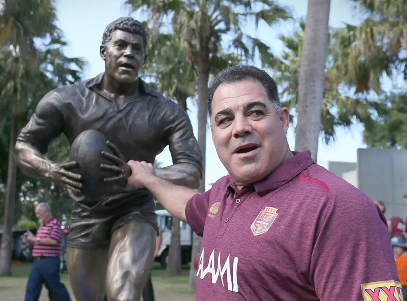 Mal Meninga Tribute Statue